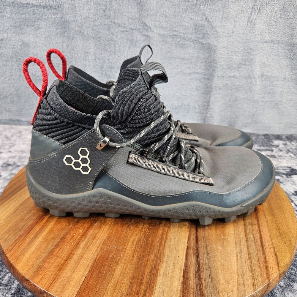 Vivobarefoot Men's Magna Lite WR SG M Barefoot Hiking Boots Gray US 8 EU 41